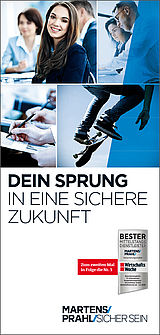 Hier finden Sie alle Informationen zur Ausbildung bei MARTENS & PRAHL. Übersichtlich zusammengestellt im Azubi Guide als Download.